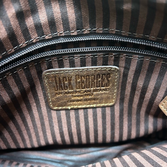 Elegant Brown Woven Shoulder Bag - Picture 3 of 4